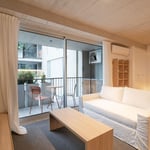 Аренда светлой меблированной студии, Реколета, Буэнос-Айрес, Аргентина